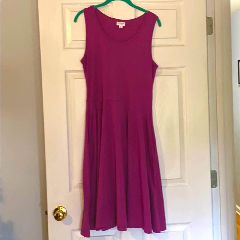 LuLaRoe Nicki tank dress Size M new without tag.